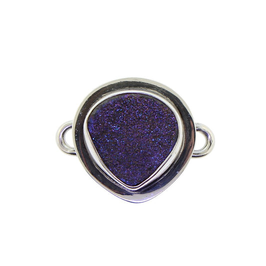 Tabra Titanium Coated Druzy Charm B