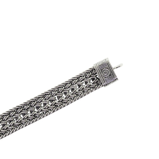 Tabra Bracelet Connector Chain Basket Weave CBR05