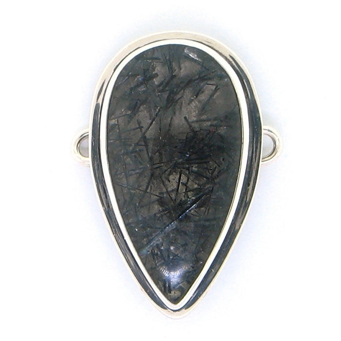 Tabra Black Rutile Quartz Charm (Large)