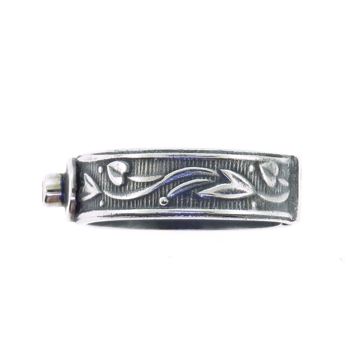 Tabra Sterling Silver Emerald Ring