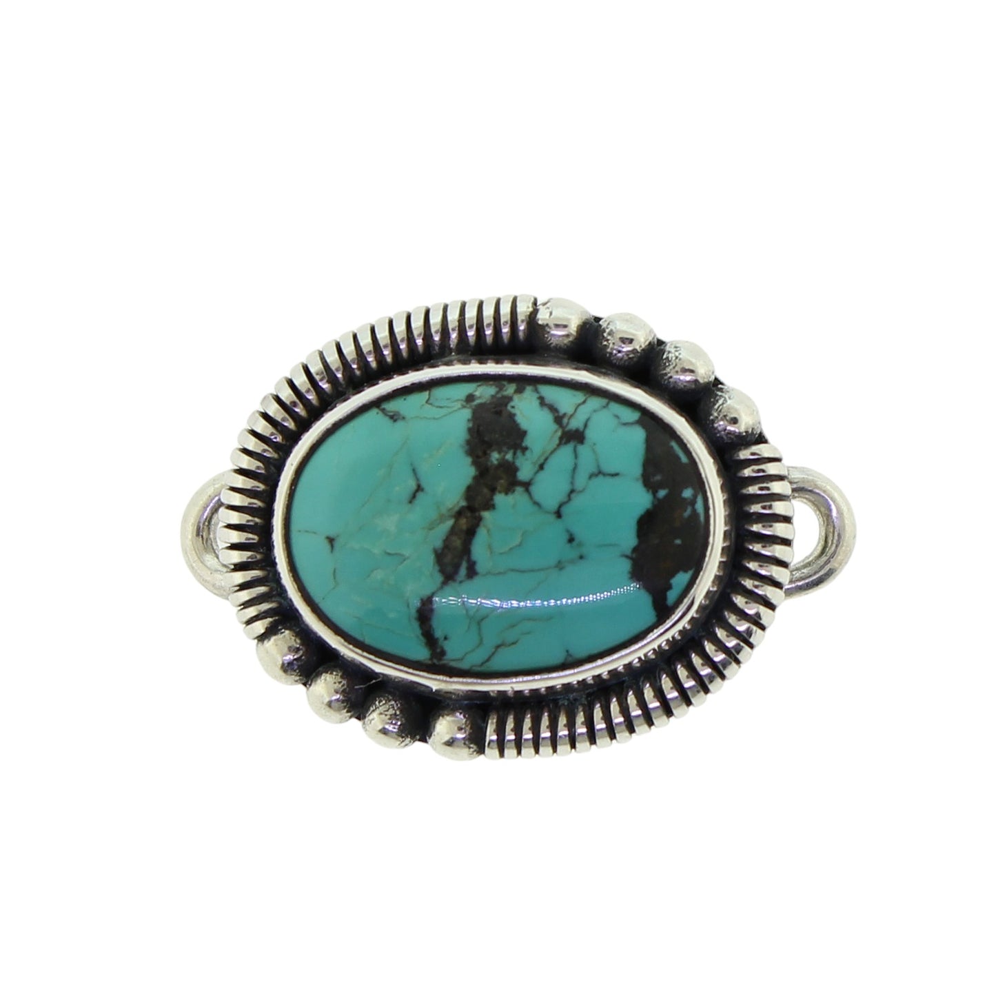 Tabra Turquoise Coil Charm