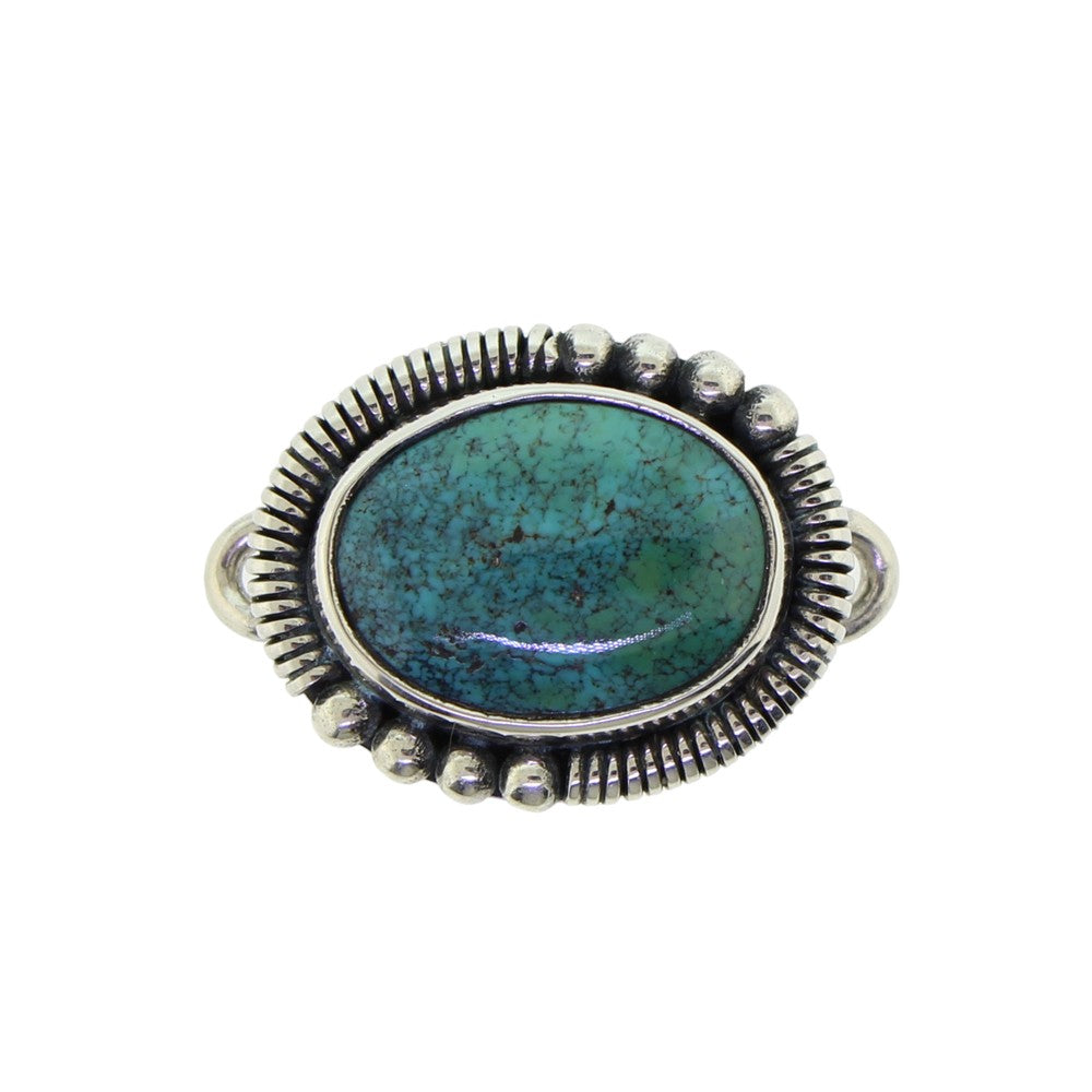 Tabra Turquoise Coil Charm