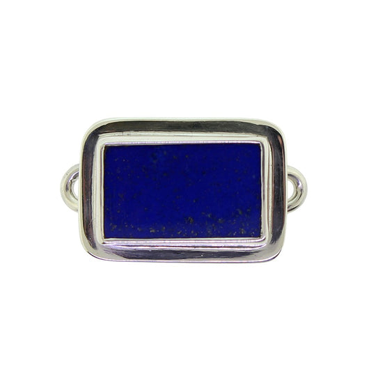 Tabra Lapis Lazuli Small Rectangle Charm