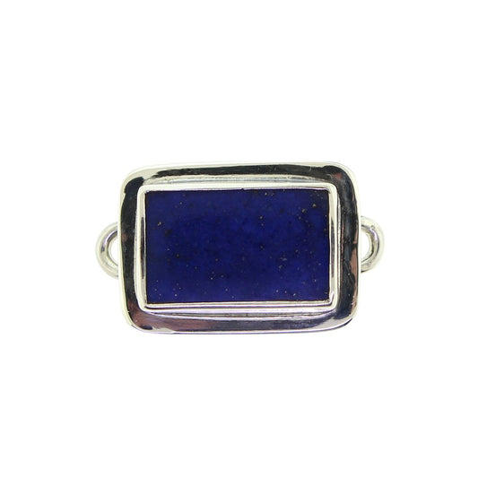 Tabra Lapis Lazuli Small Rectangle Charm