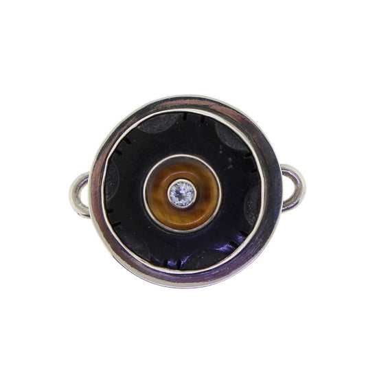 Tabra Black Onyx Tiger Eye Charm