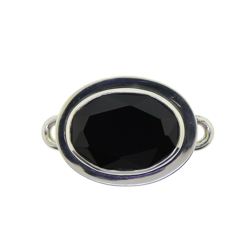 Tabra Onyx Small Oval Charm