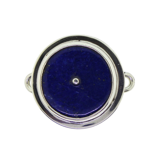 Tabra Lapis Lazuli Round Charm