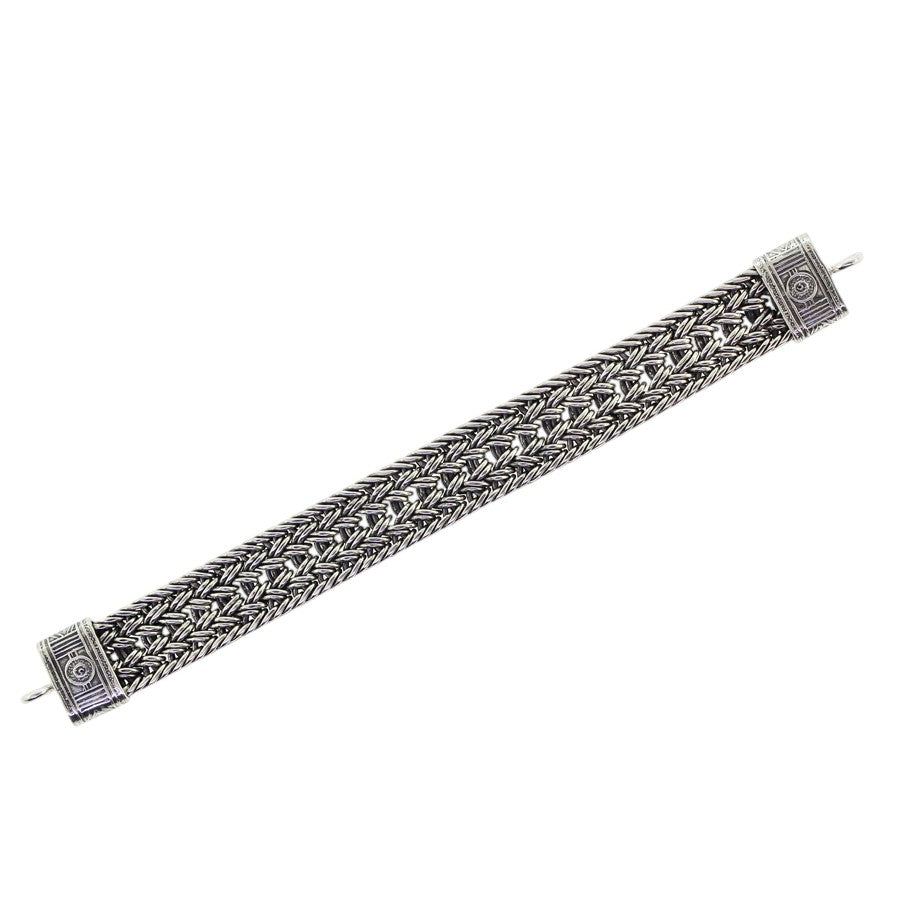 Tabra Bracelet Connector Chain Basket Weave CBR05