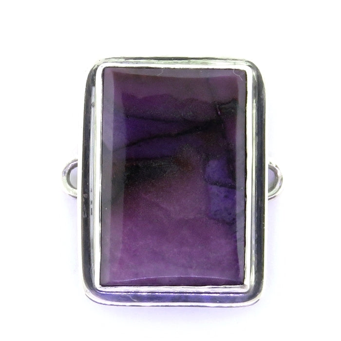 Tabra Rectangle Sugilite Charm
