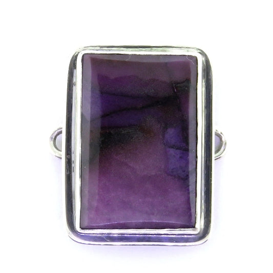 Tabra Rectangle Sugilite Charm