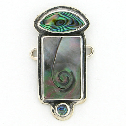 Tabra Mother of Pearl & Paua Shell Charm