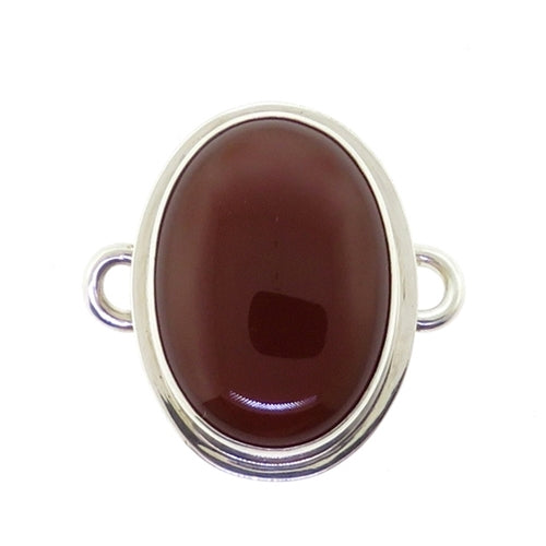 Tabra Carnelian Cabochon Charm